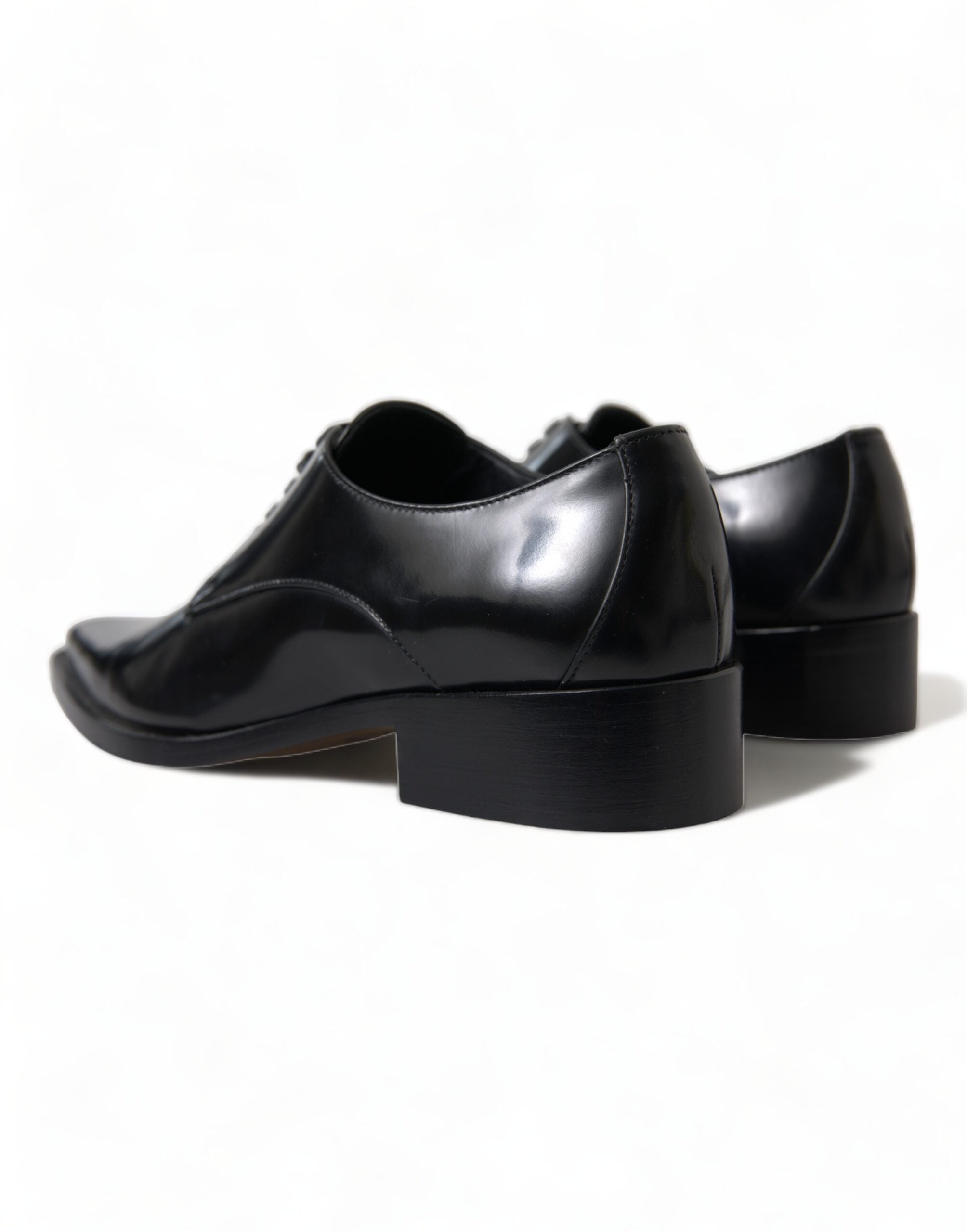 Dolce & Gabbana Elegant Black Leather Formal Women's Flats