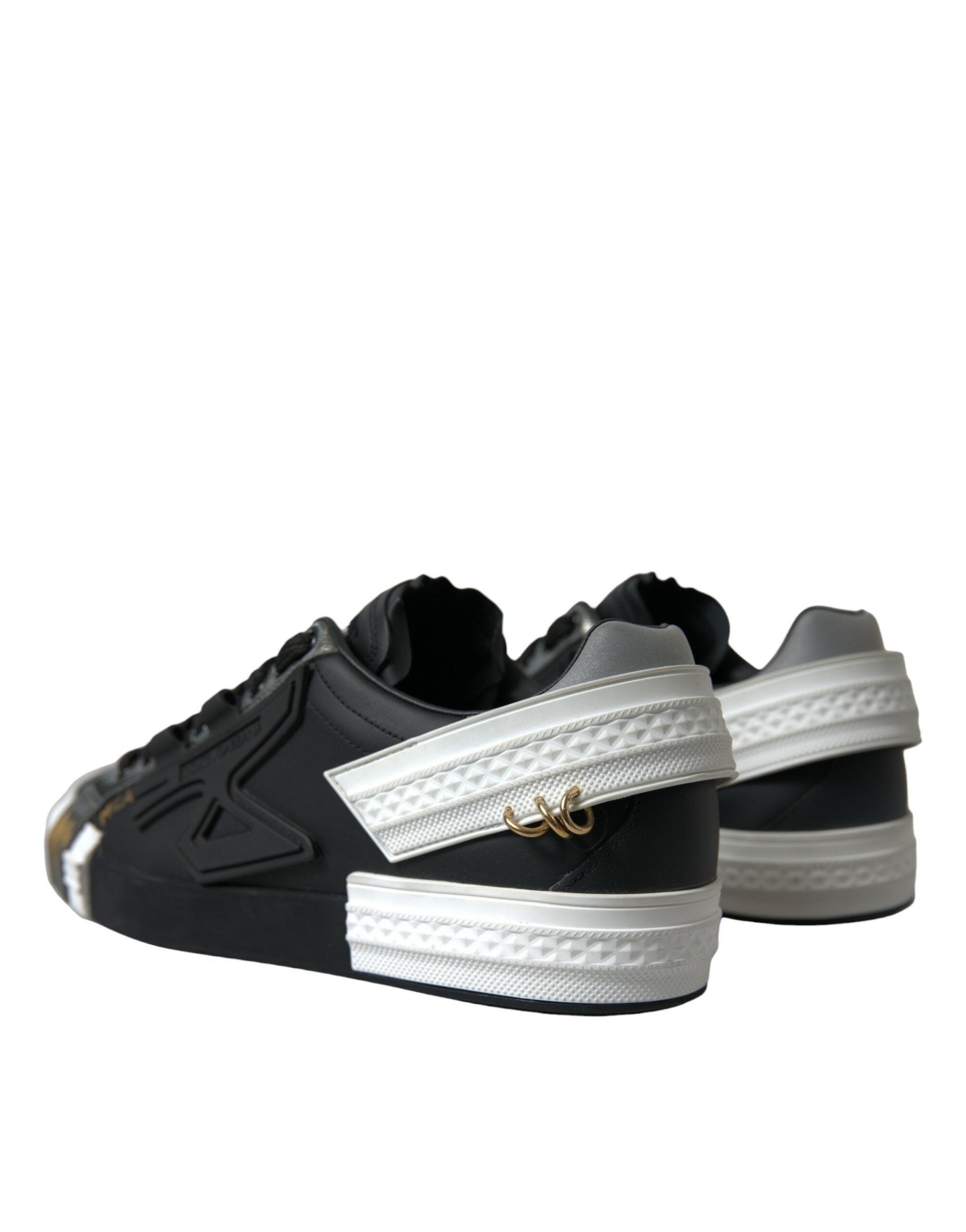 Dolce & Gabbana Elegant Calfskin Low Top Men's Sneakers