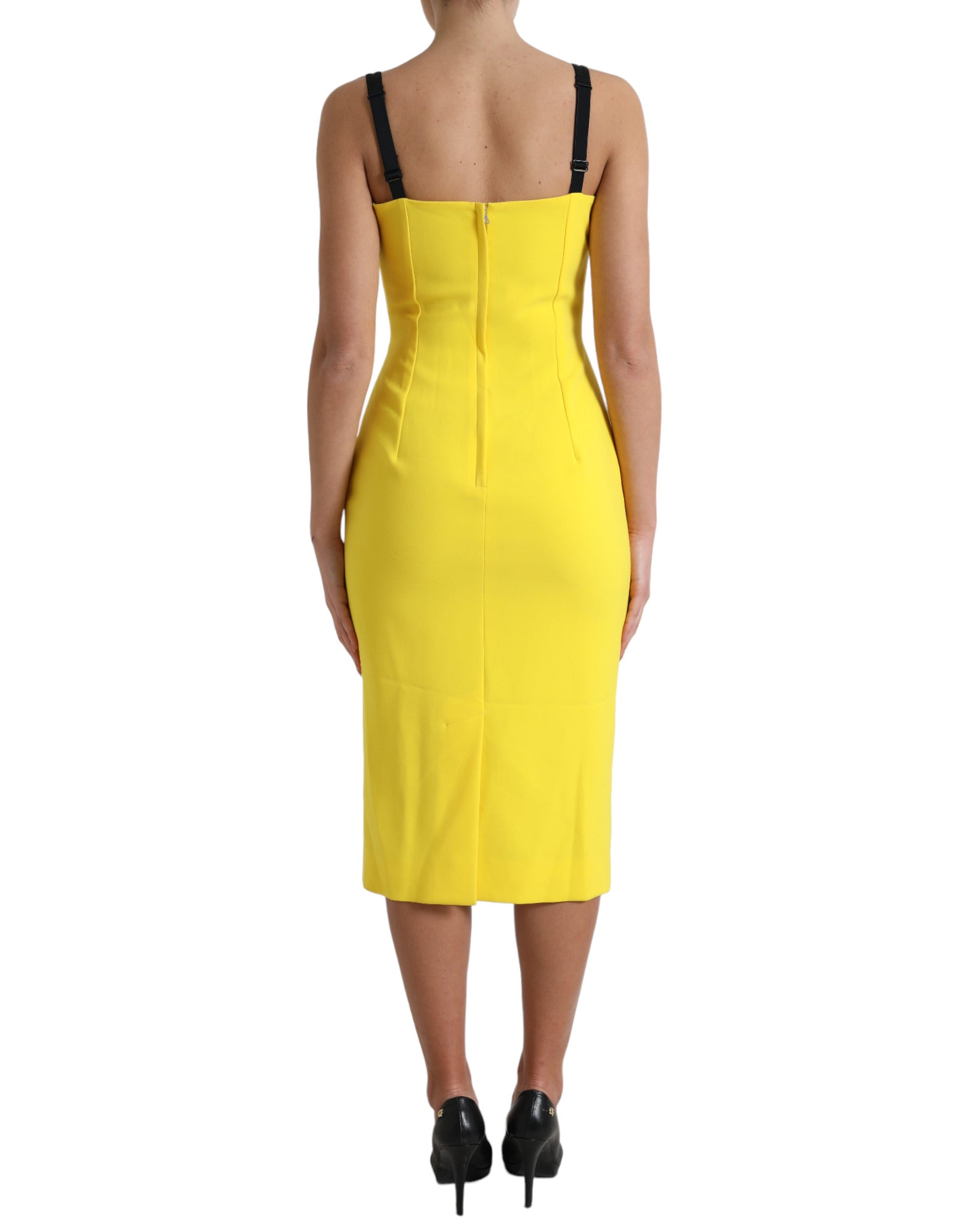 Dolce & Gabbana Sunshine Chic Sleeveless Midi Women's Dress