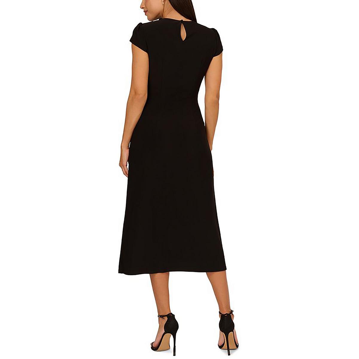 Womens Knit Cap Sleeves Sheath Dress