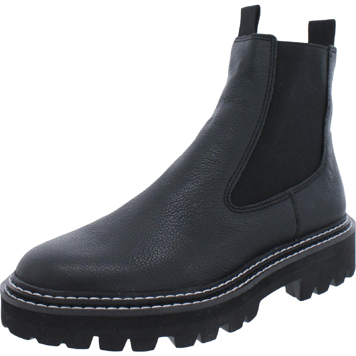 Moana Womens Lugged Sole Chelsea Boots