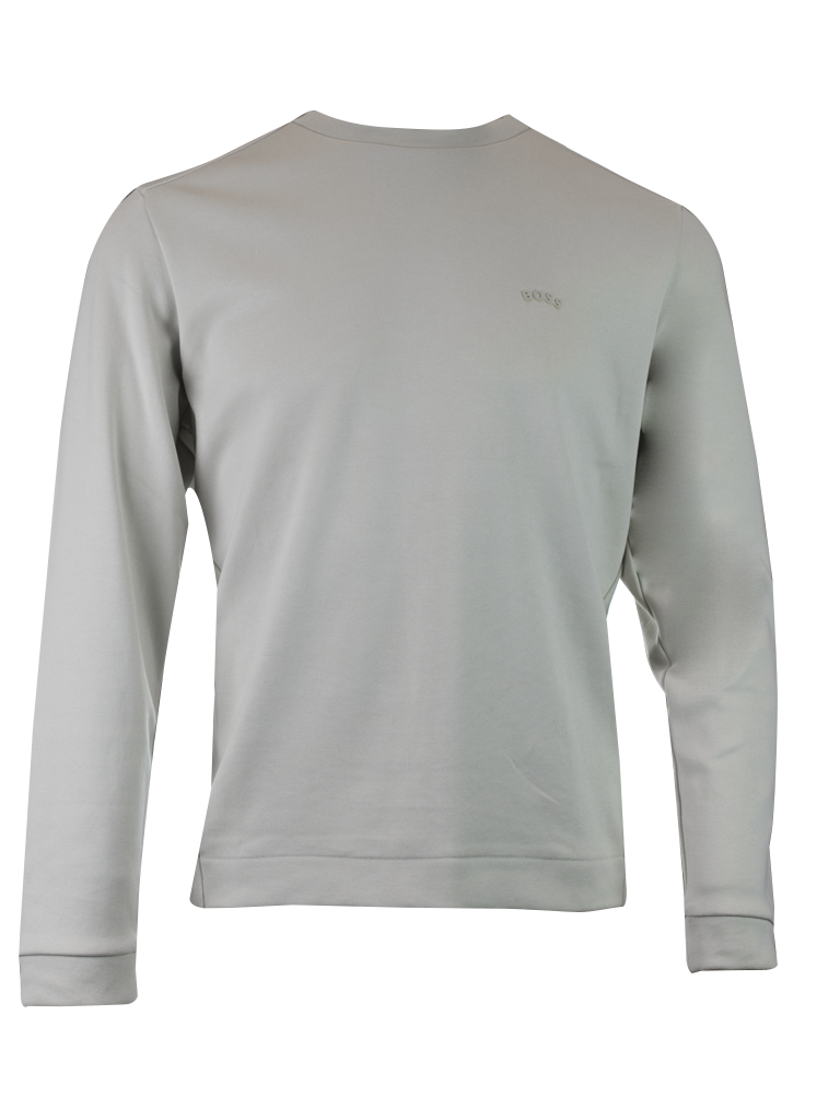 Hugo Boss Elegant Beige Cotton Men's Sweatshirt