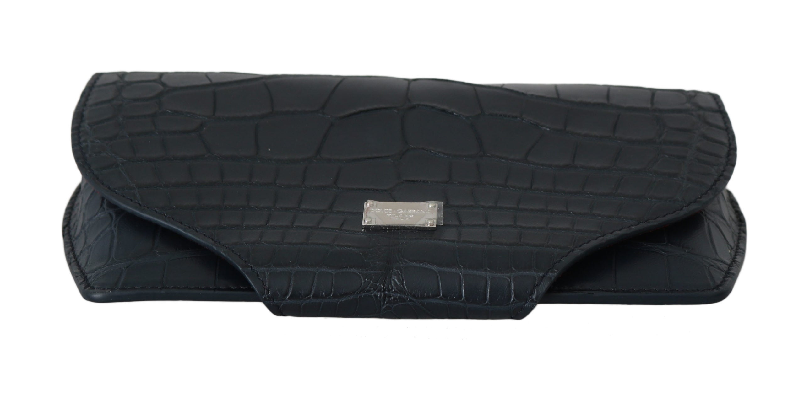 Dolce & Gabbana Luxury Crocodile Leather Sunglasses Case