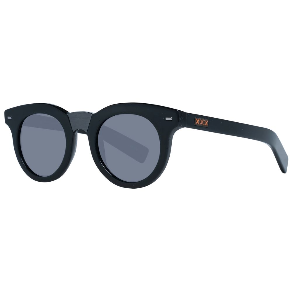 Zegna Couture Black Men Men's Sunglasses