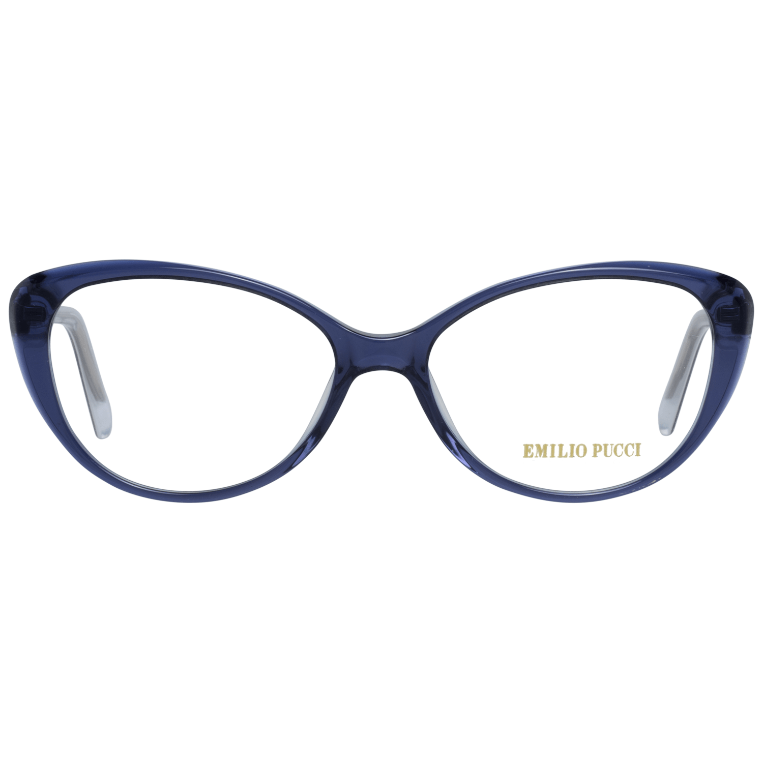 Emilio Pucci Chic Blue Full-Rim Designer Women's Women's Eyewear