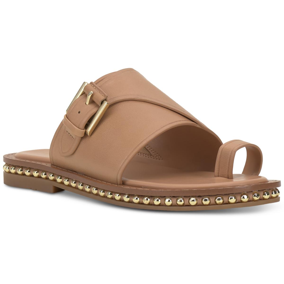 VCCooliann Womens Slip On Leather Slide Sandals