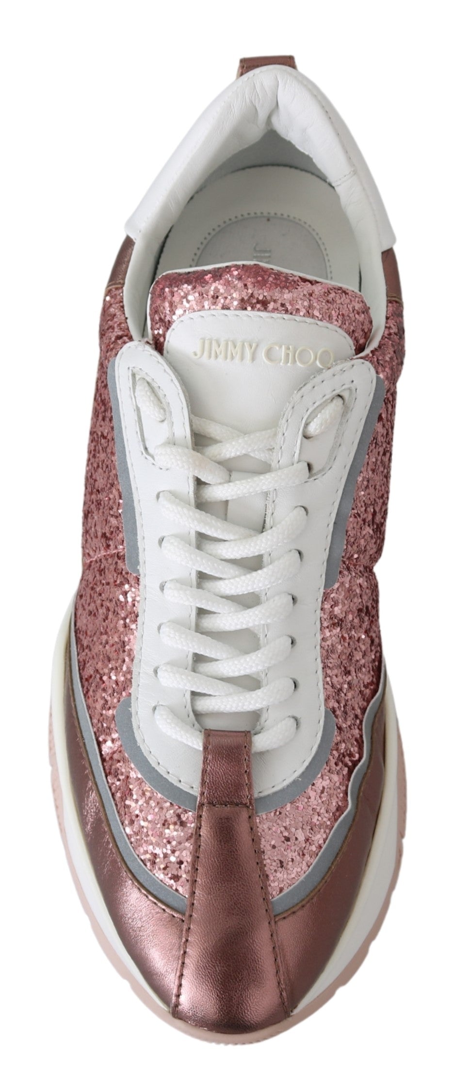 Jimmy Choo  Diamond Sneakers - Rose Gold25