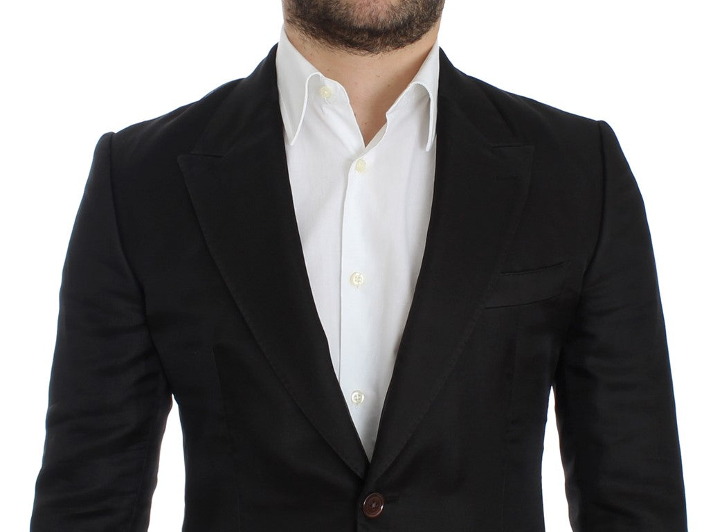 Dolce & Gabbana  Classic Fit Blazer - Black