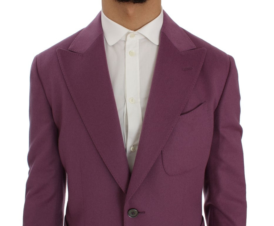 Dolce & Gabbana  Men's Purple Unstructured Blazer