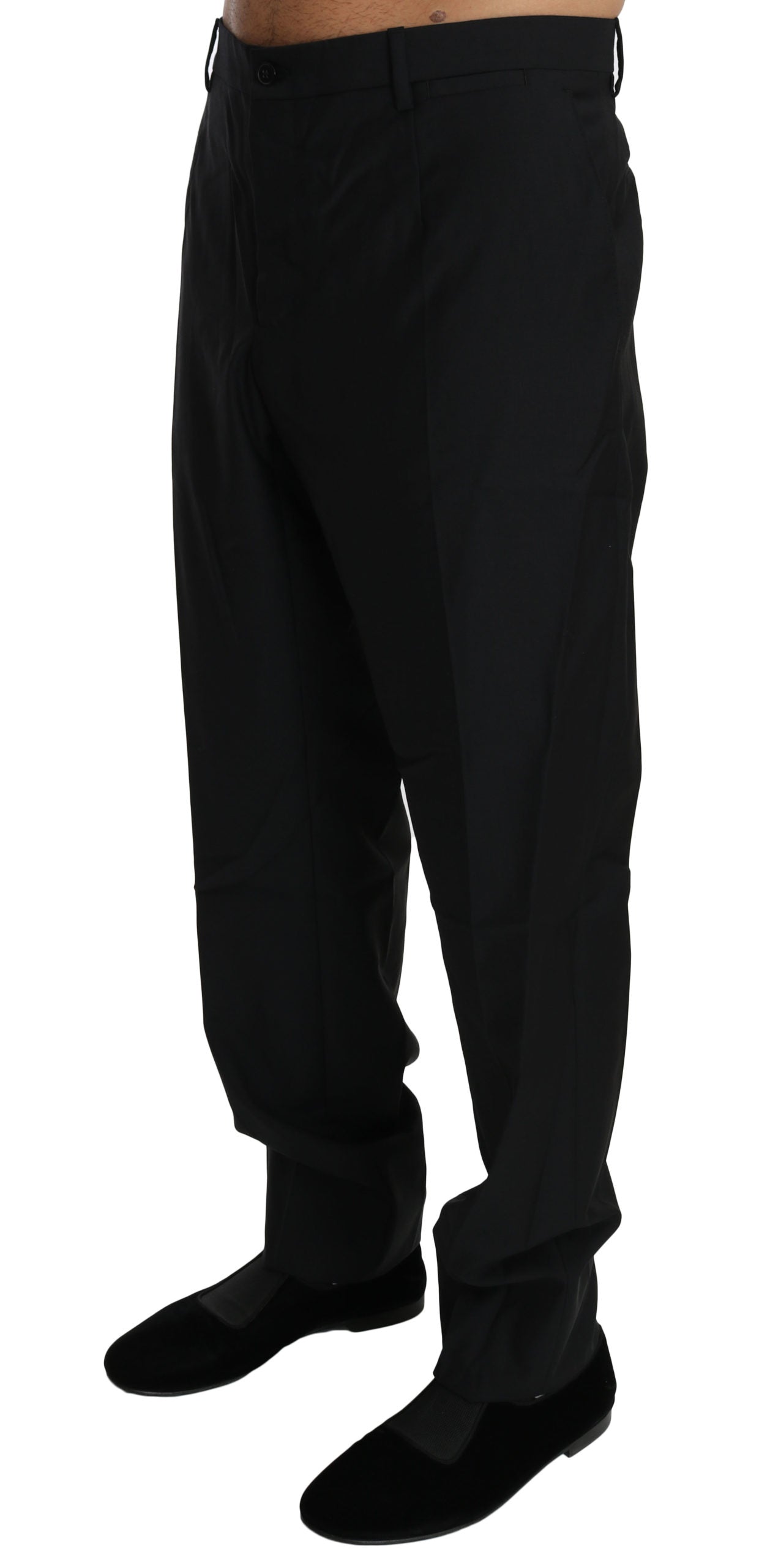 Dolce & Gabbana  Classic Fit Black Dress Pants