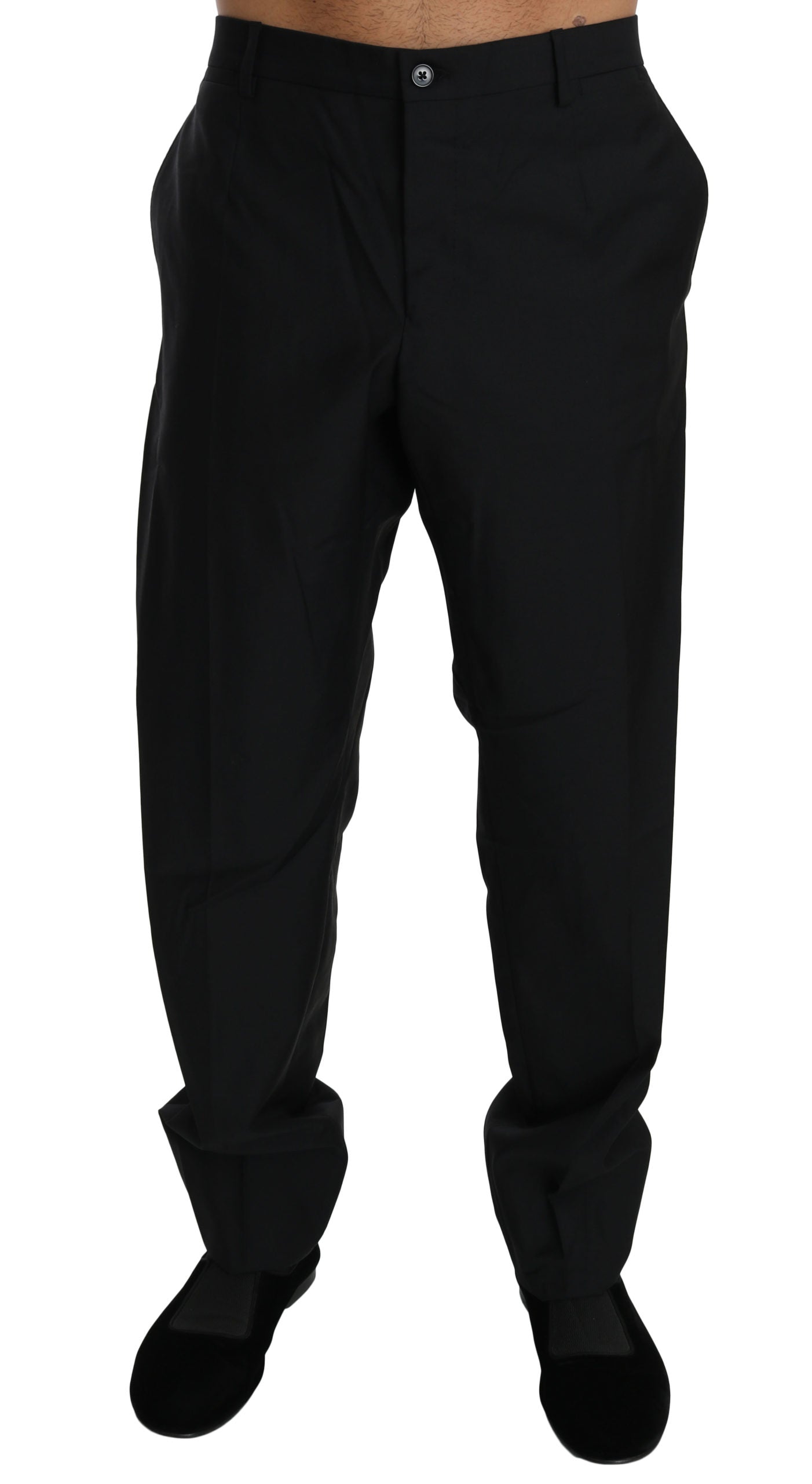 Dolce & Gabbana  Classic Fit Black Dress Pants