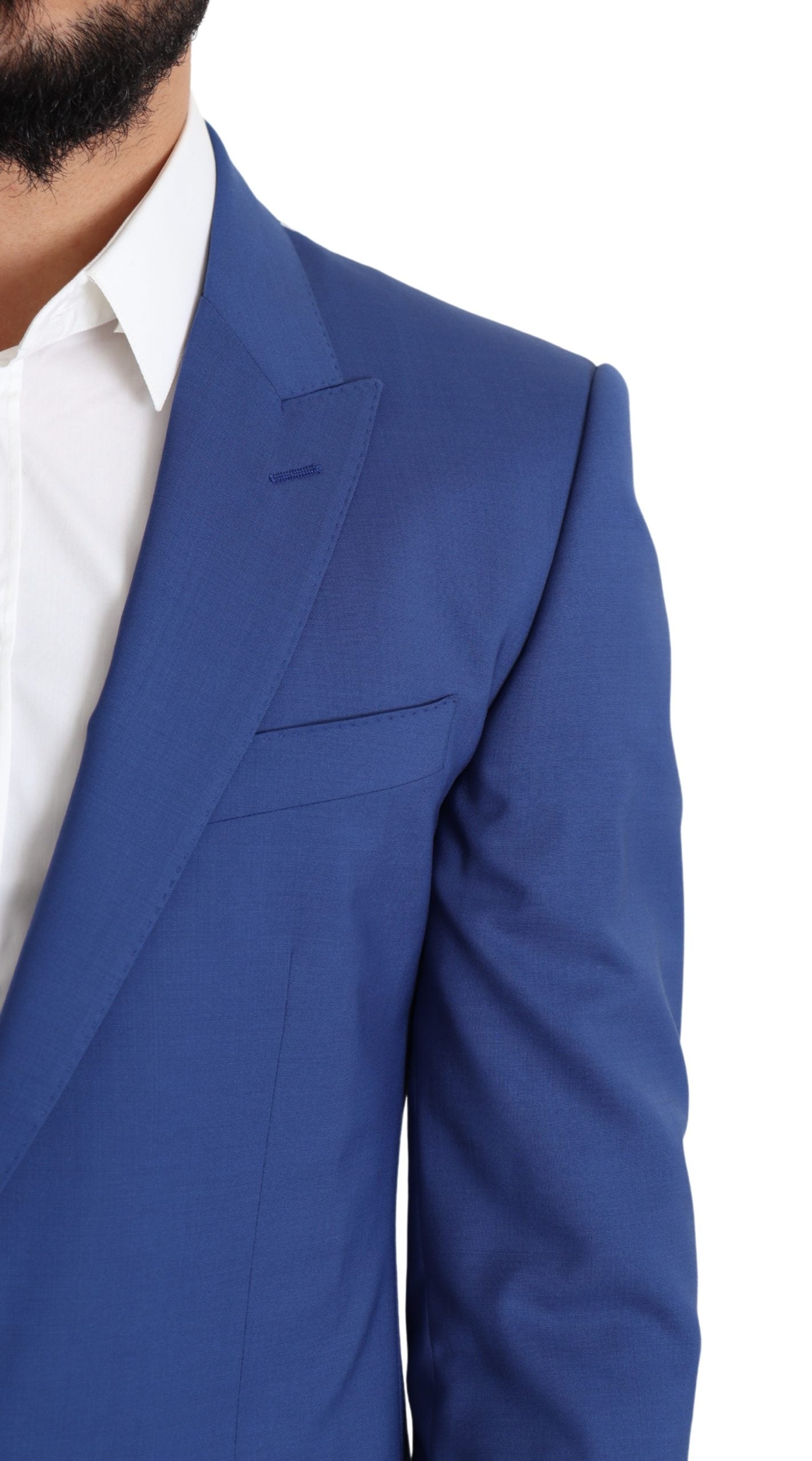 Dolce & Gabbana  Men's Classic Single-Breasted Blazer - Blue