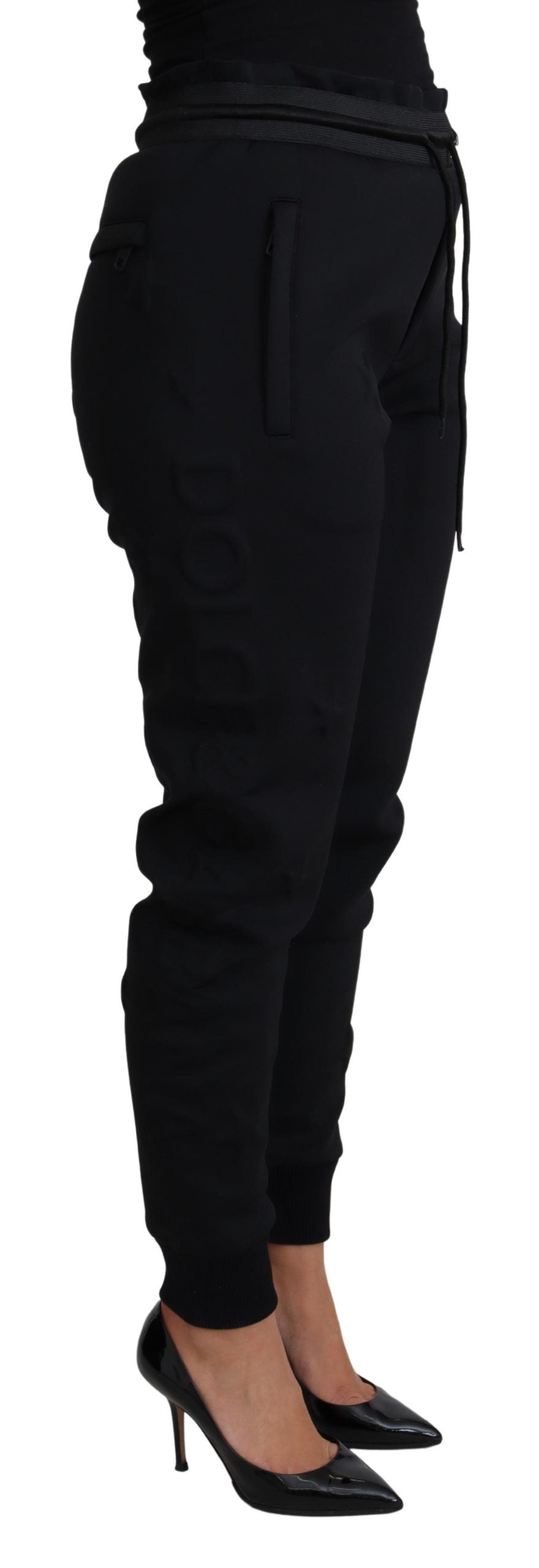 Dolce & Gabbana  Women's Black Jogger Sweatpants