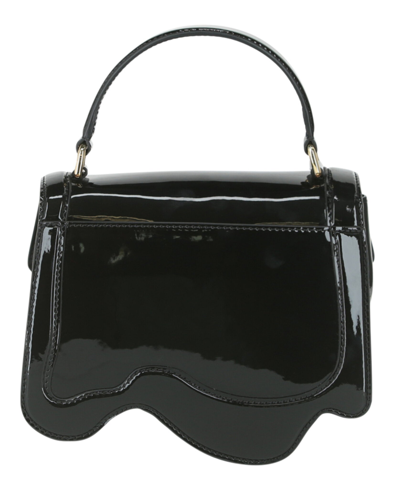 Moschino Womens Melted Design Crossbody Bag