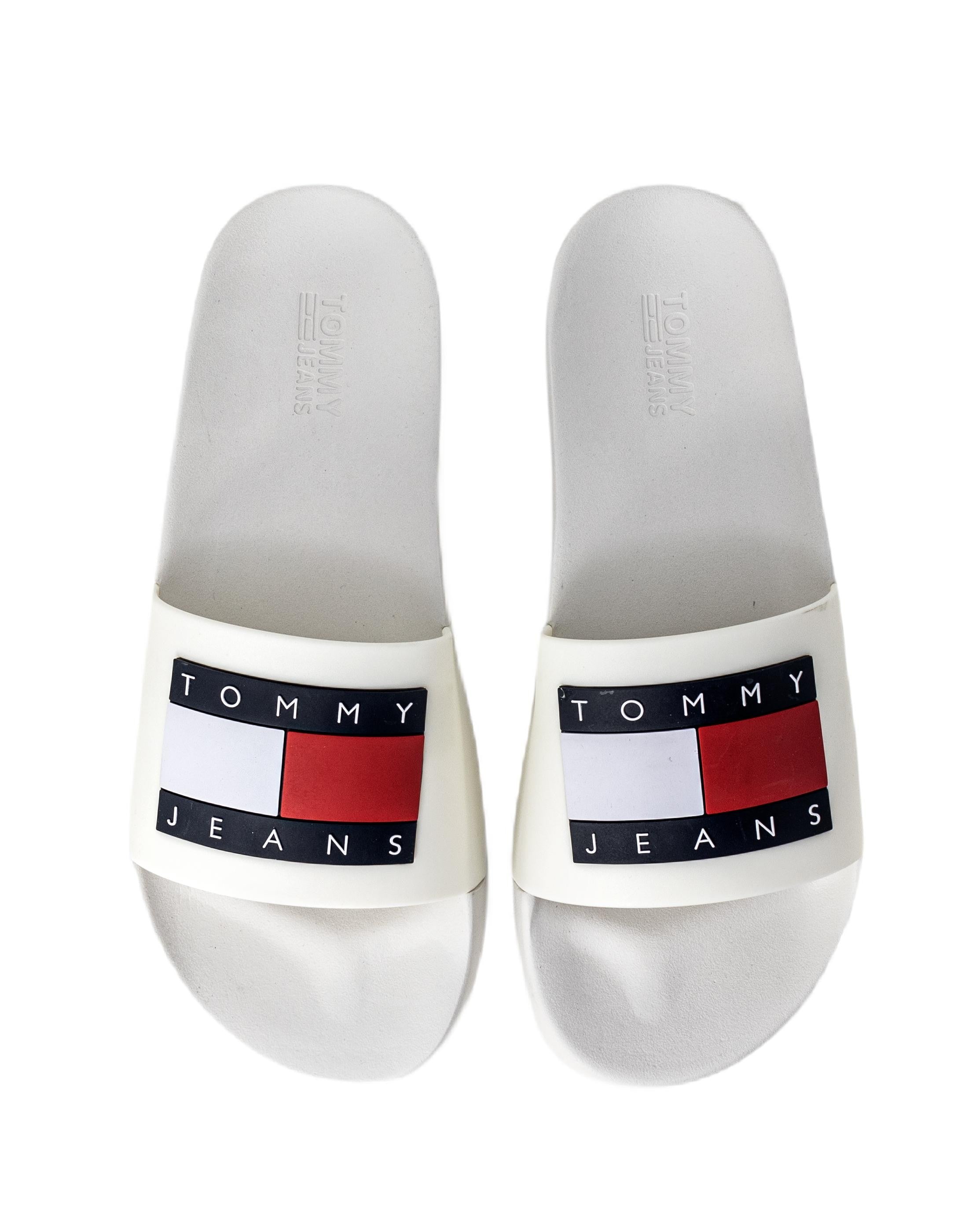 Tommy Hilfiger Jeans  Mens Flag Slide Sandals