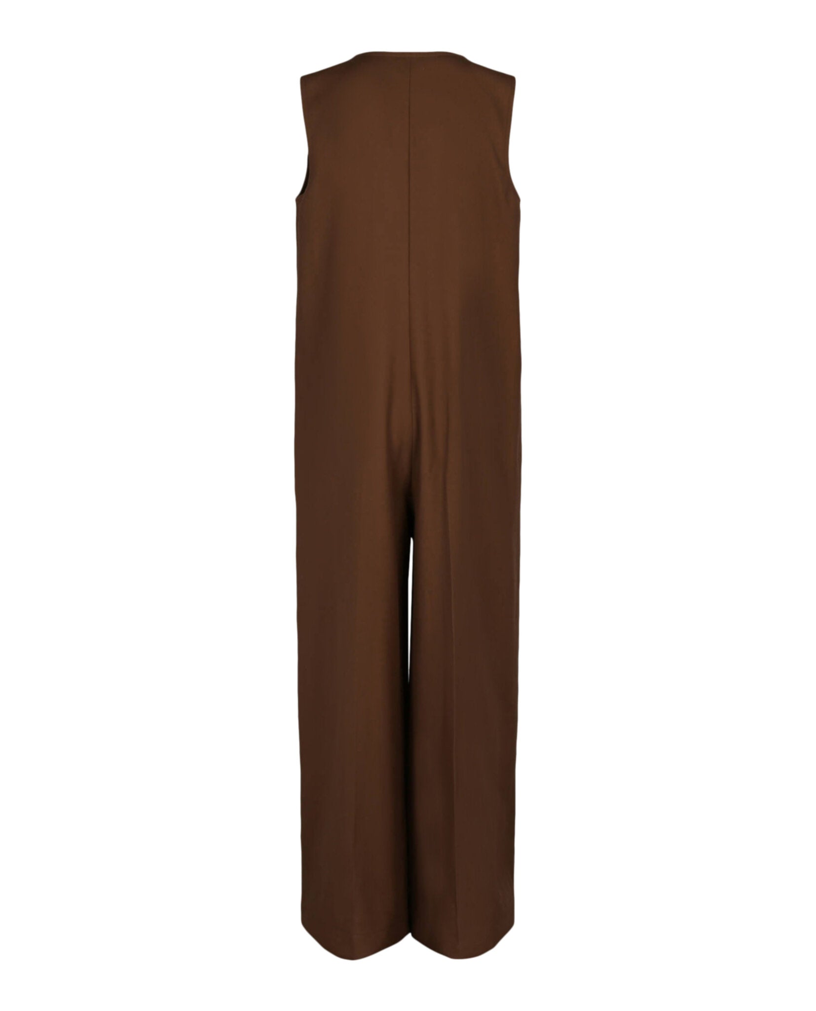 Burberry Womens Oversized Sleeveless Jumpsuit