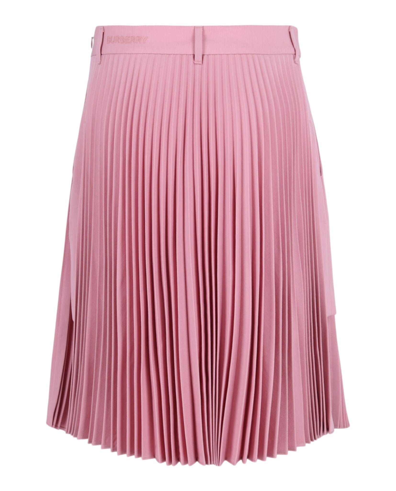 Burberry Womens Pleated Panelled Midi Skort