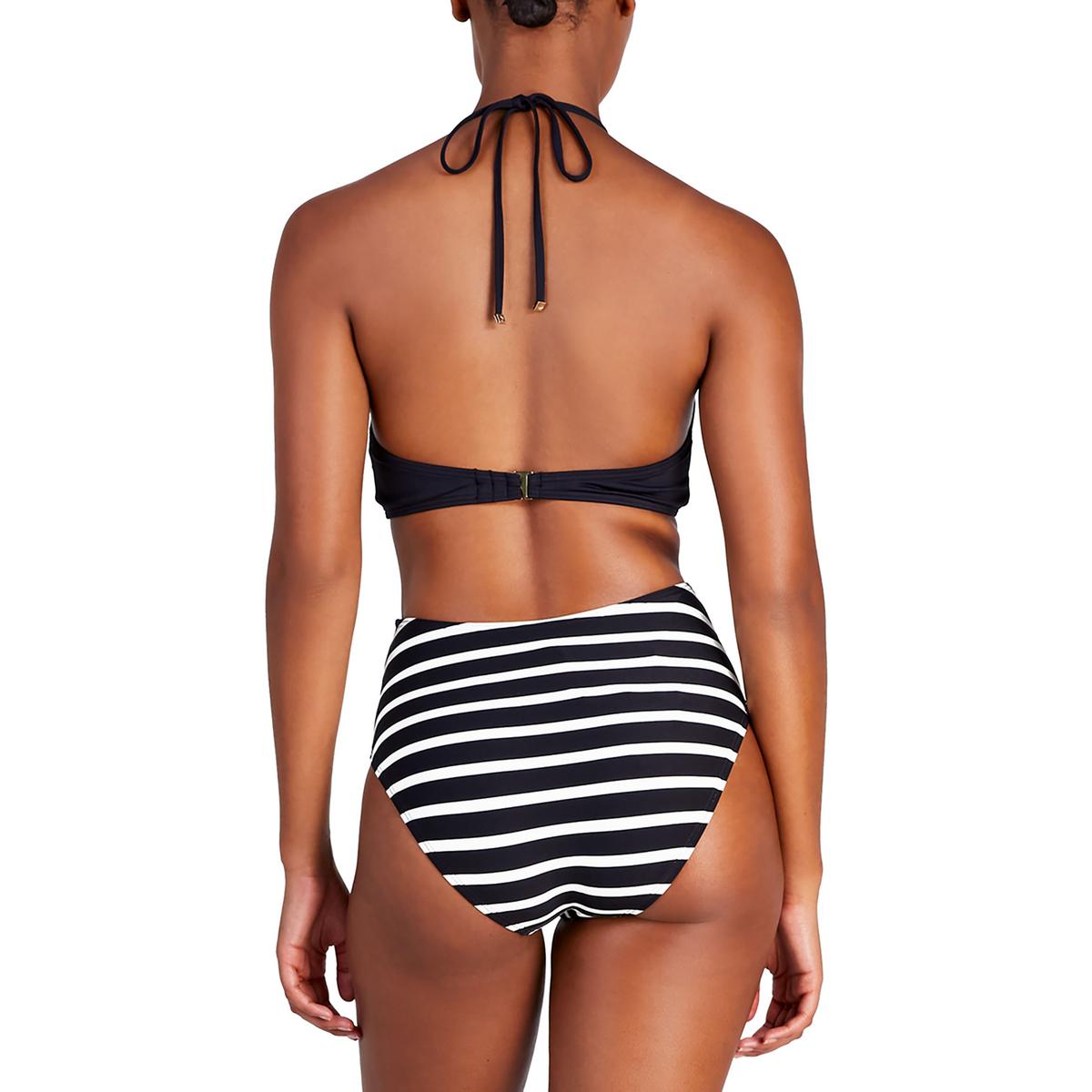 Womens Cut-Out Halter One-Piece Swimsuit