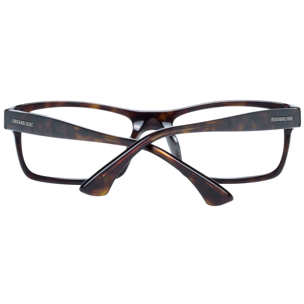 Zadig & Voltaire Brown Men Optical Men's Frames