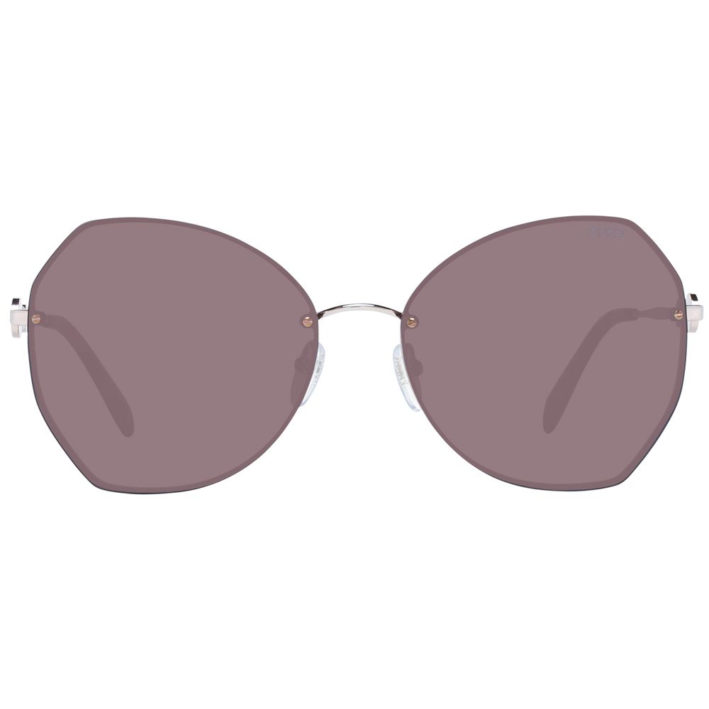 Emilio Pucci Rose Gold Women Women's Sunglasses