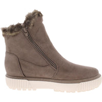 Jezzy Womens Faux Suede Winter & Snow Boots5