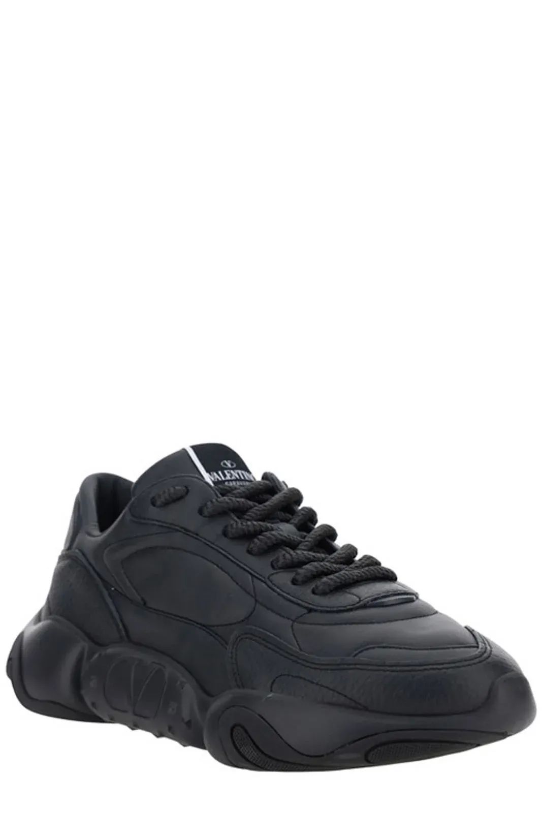 Valentino Elevated Elegance Low-Top Leather Men's Sneakers2