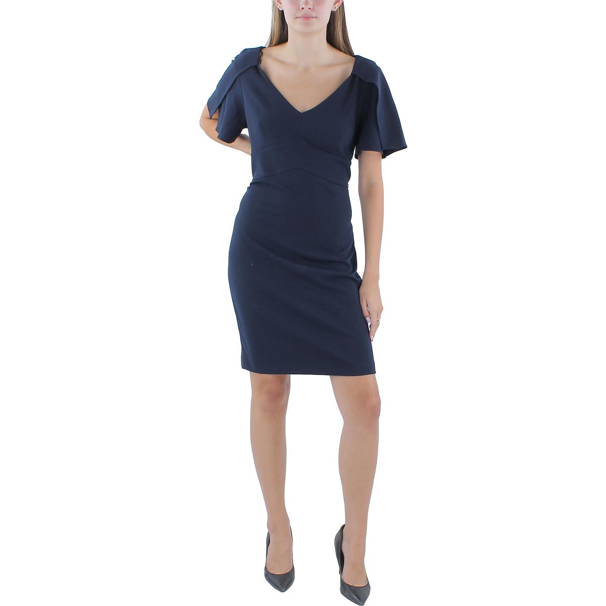 Womens Office Mini Sheath Dress