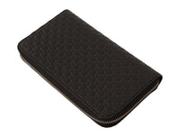 Black Wallet Microguccissima Leather Zipper wallet3