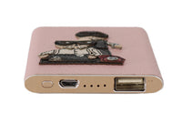 Dolce  Gabbana Charger USB Pink Leather #DGFAMILY Power Bank15