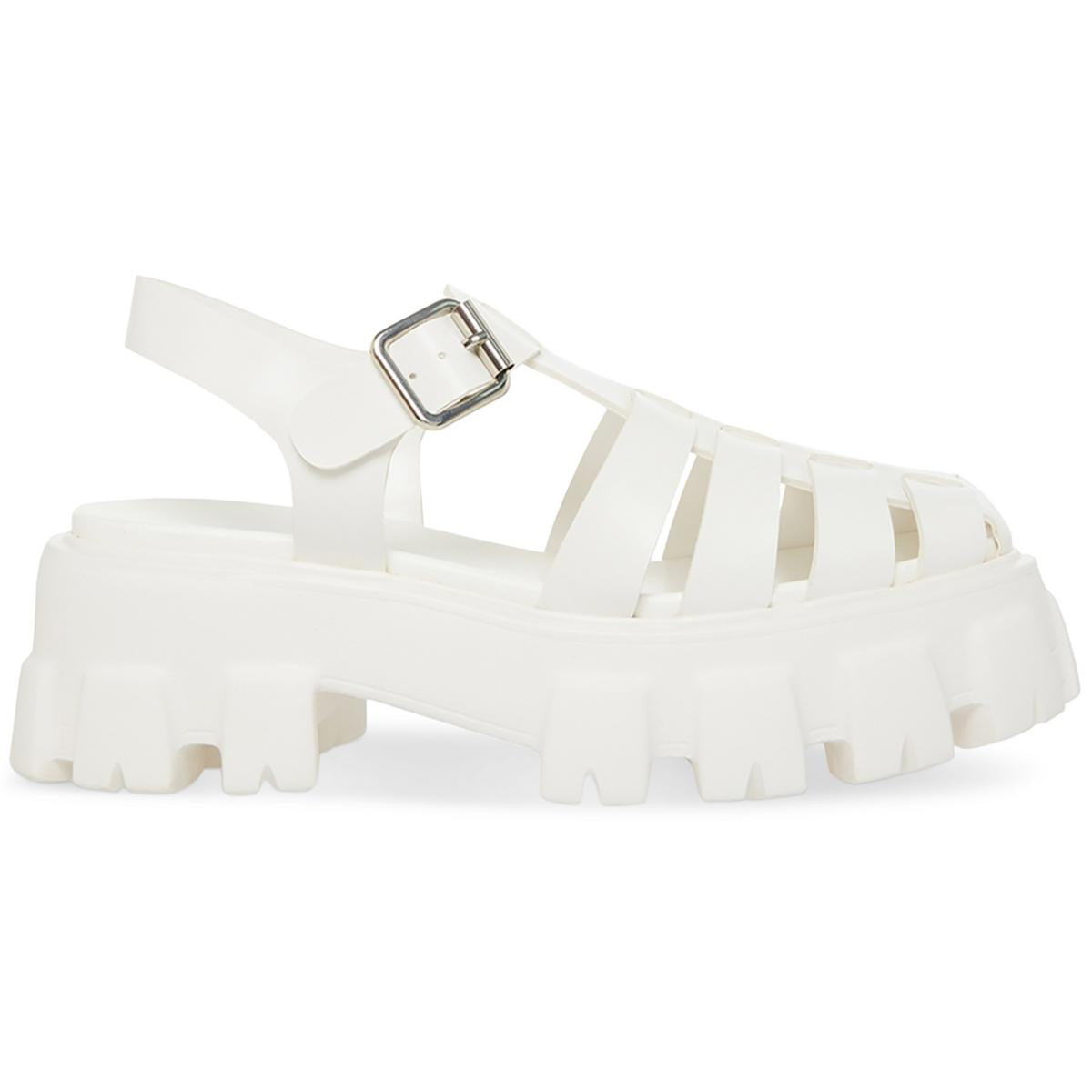 Echo Womens Buckle Fisherman Platform Sandals