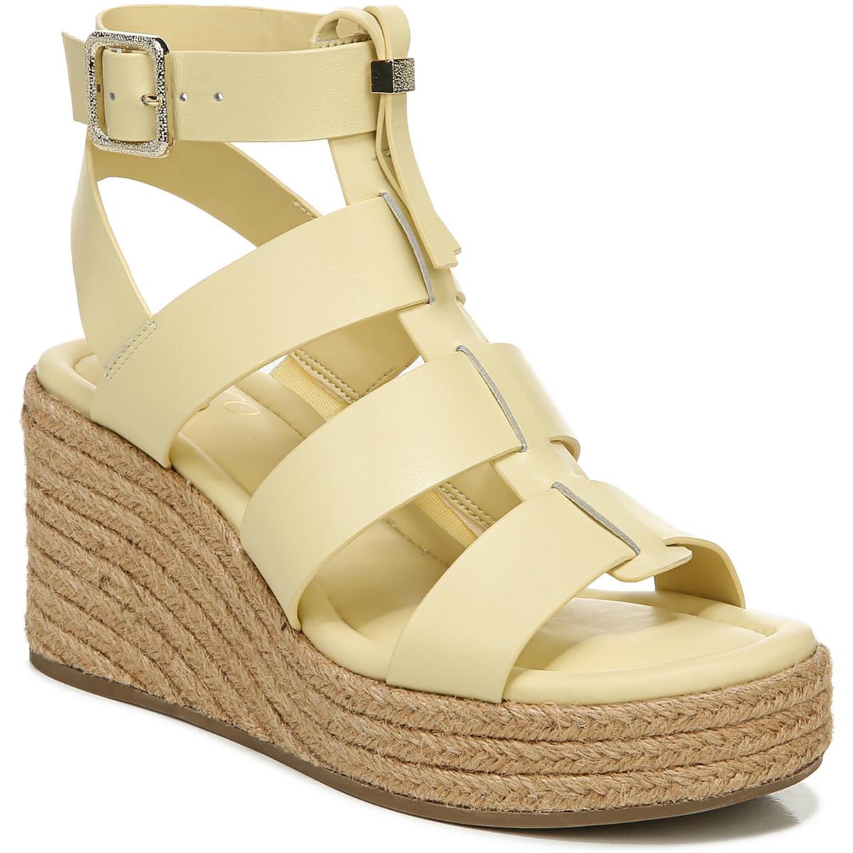 Palms Womens Buckle Gladiator Wedge Sandals