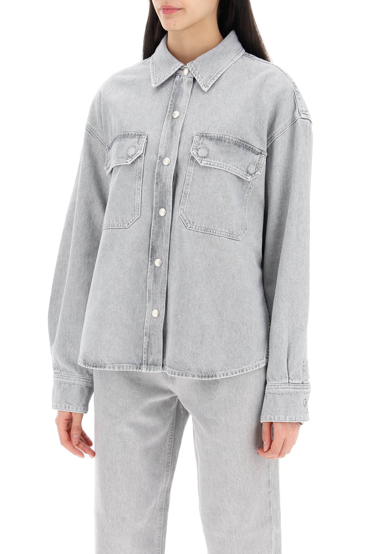 Agolde Women's Gwen Denim Shirt For Women