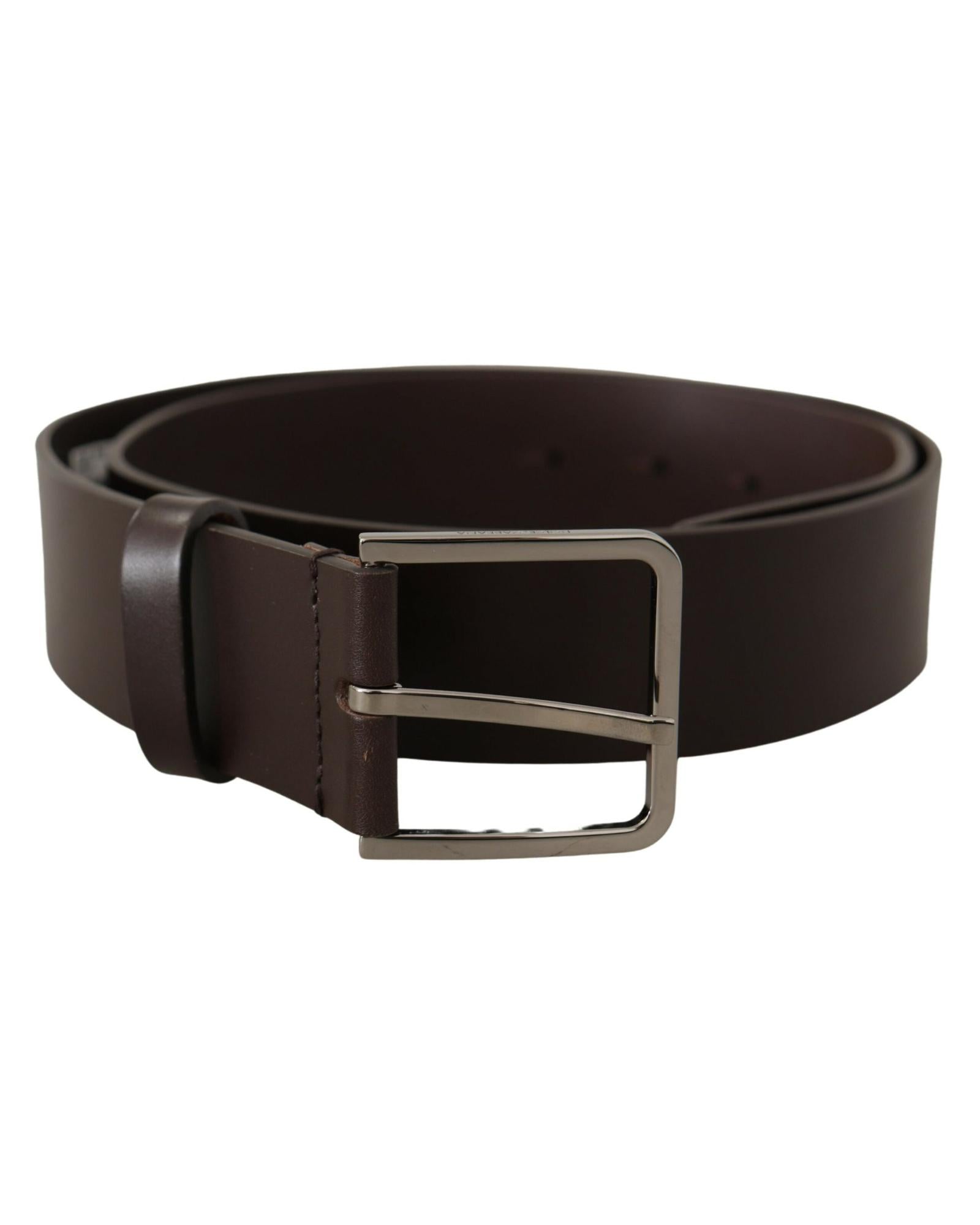 Dolce & Gabbana  Brown Leather Belt for Men