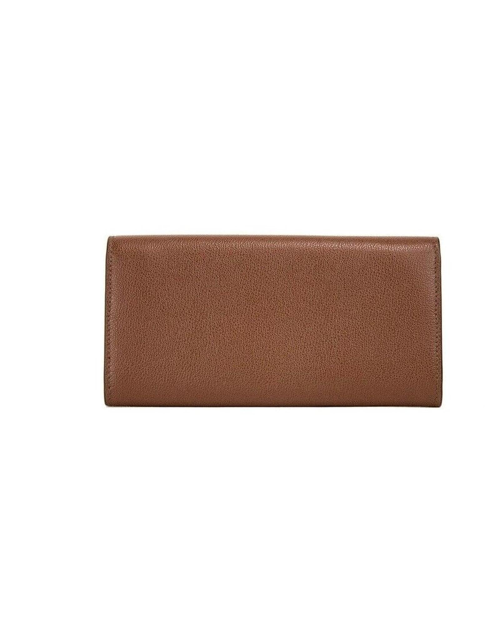 Burberry  Continental Wallet Brown Leather Wallet Womens Luxury Wallet  Wallet