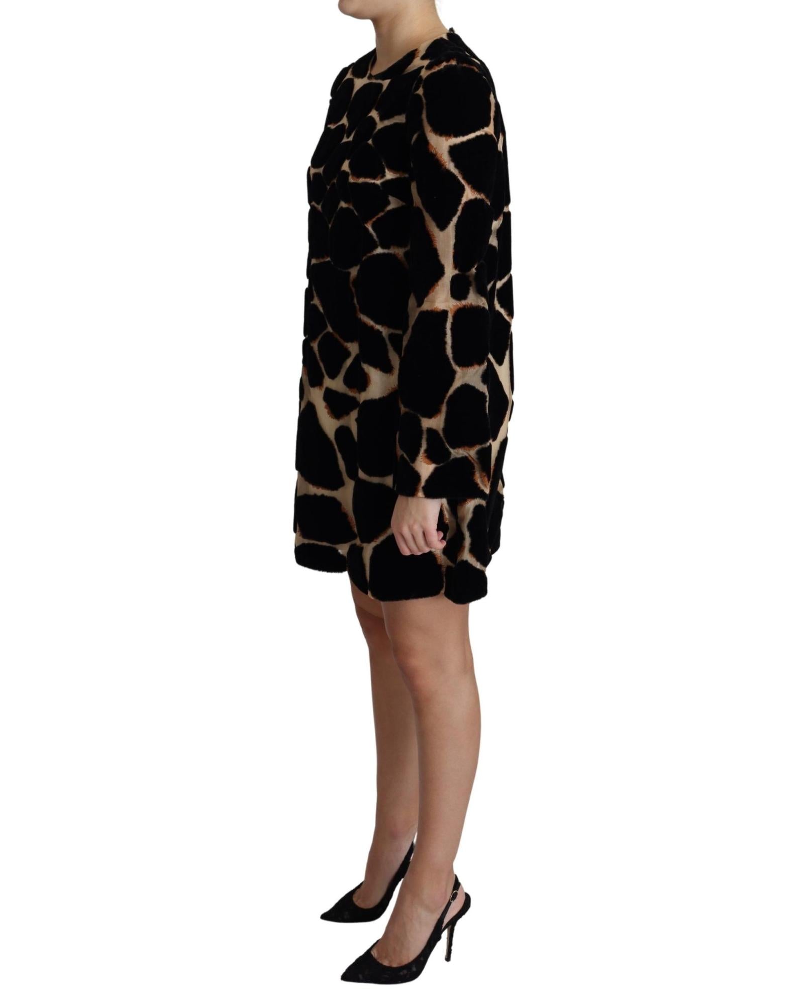 Dolce & Gabbana Gorgeous Giraffe Print Shift Dress24