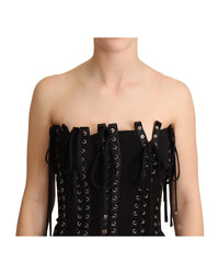 Dolce & Gabbana Lace-Up  Bodycon Dress13