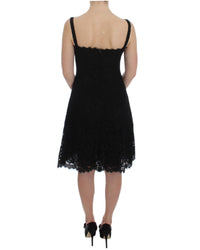 Dolce & Gabbana Floral Lace Shift Knee Length Dress44