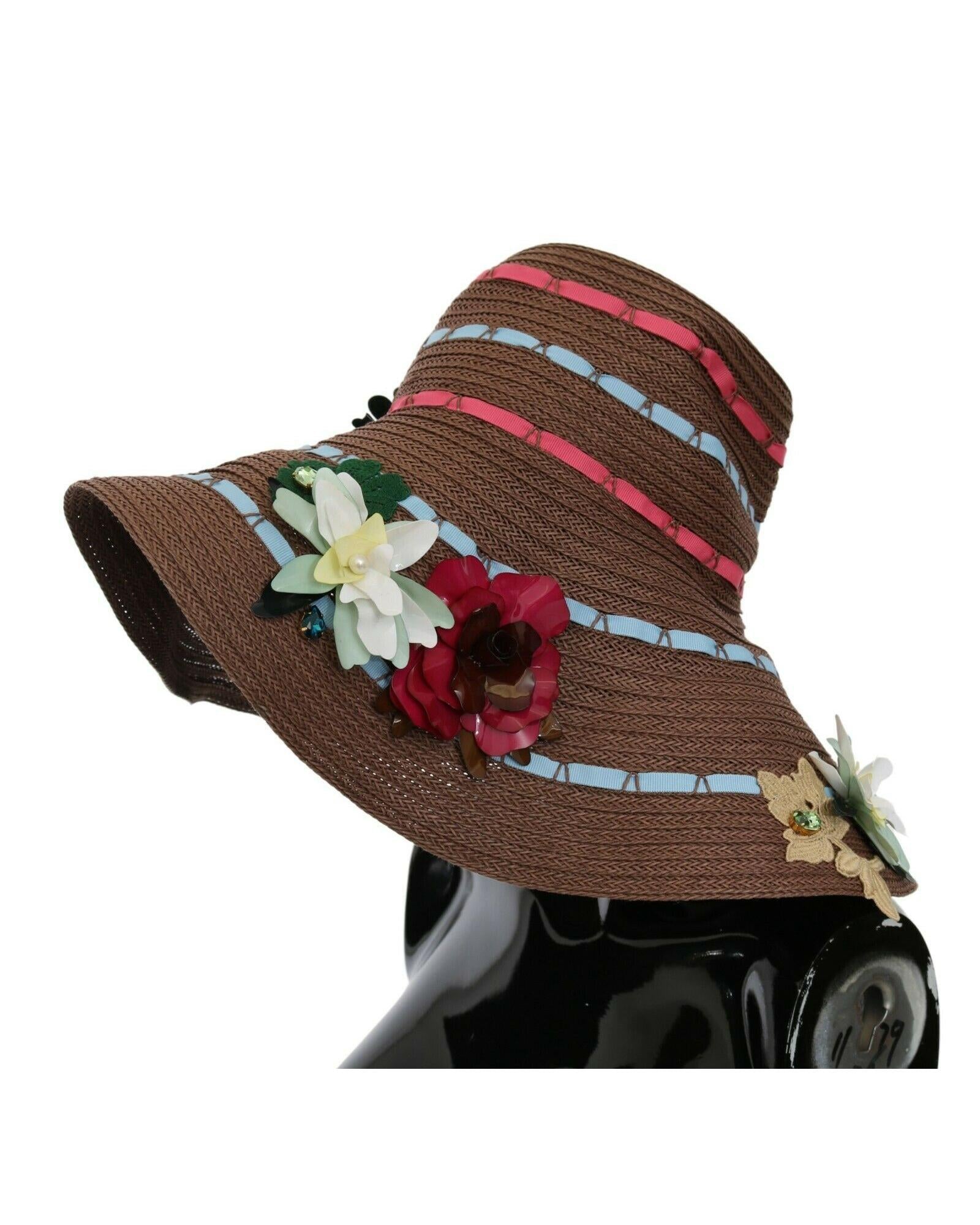 Dolce & Gabbana Floral Floppy Hat2