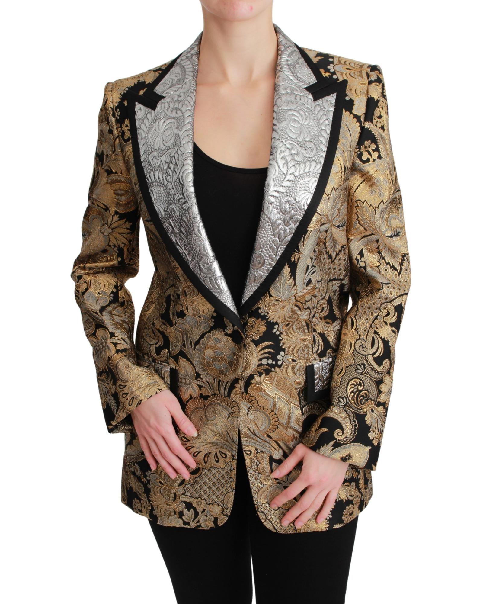 Dolce & Gabbana Floral Jacquard Blazer Jacket8