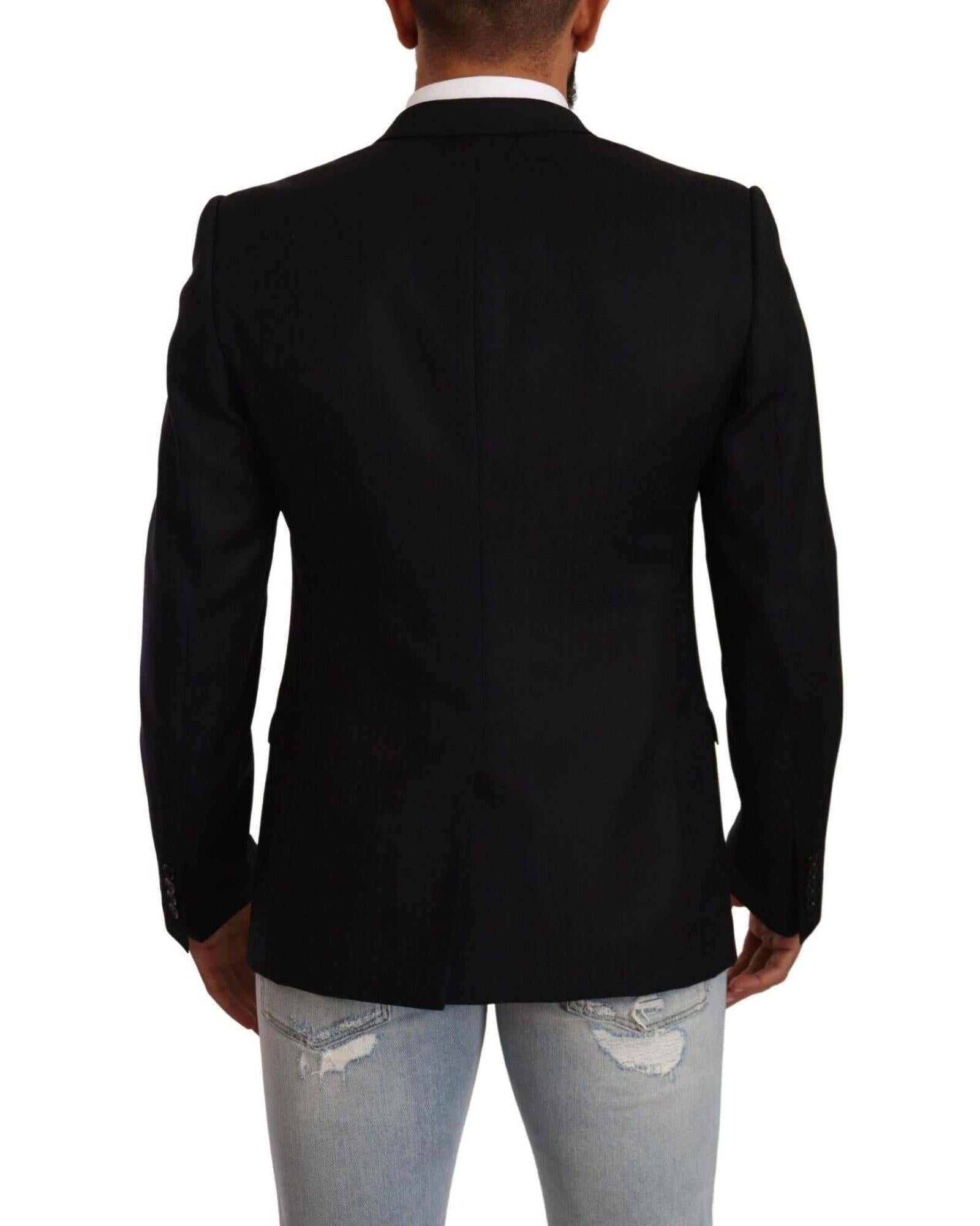 Dolce & Gabbana  Classic Fit Blazer - Black