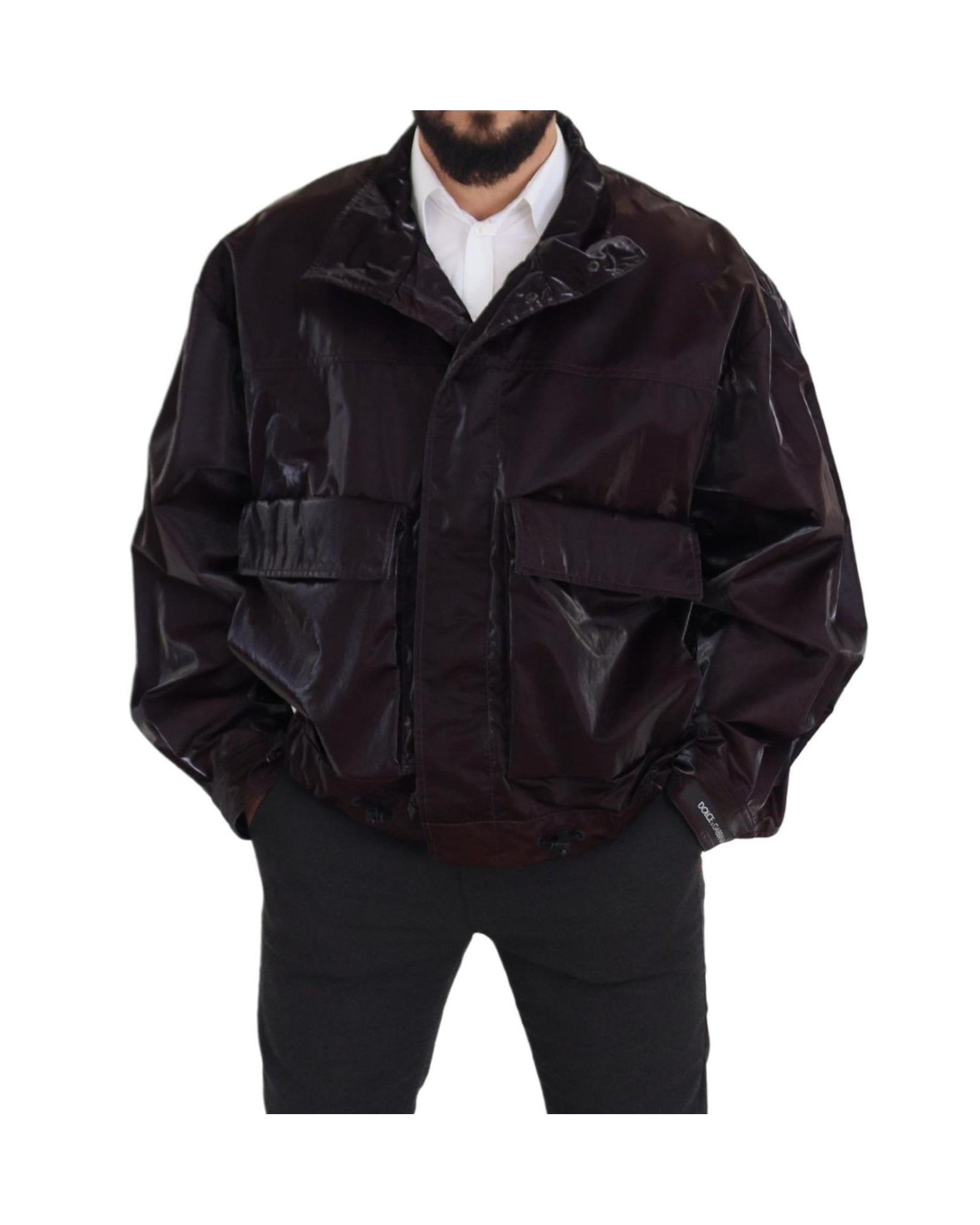 Dolce & Gabbana  Men's Nylon Bomber Jacket