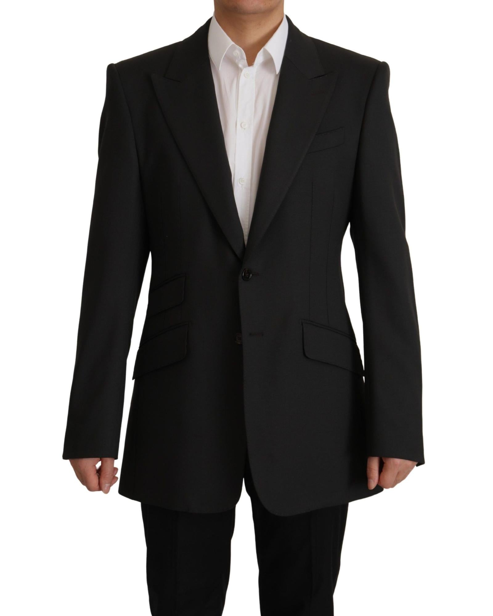 Dolce & Gabbana  Classic Fit Black Blazer