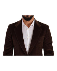 Dolce & Gabbana Slim Fit Corduroy Blazer with DG Logo6