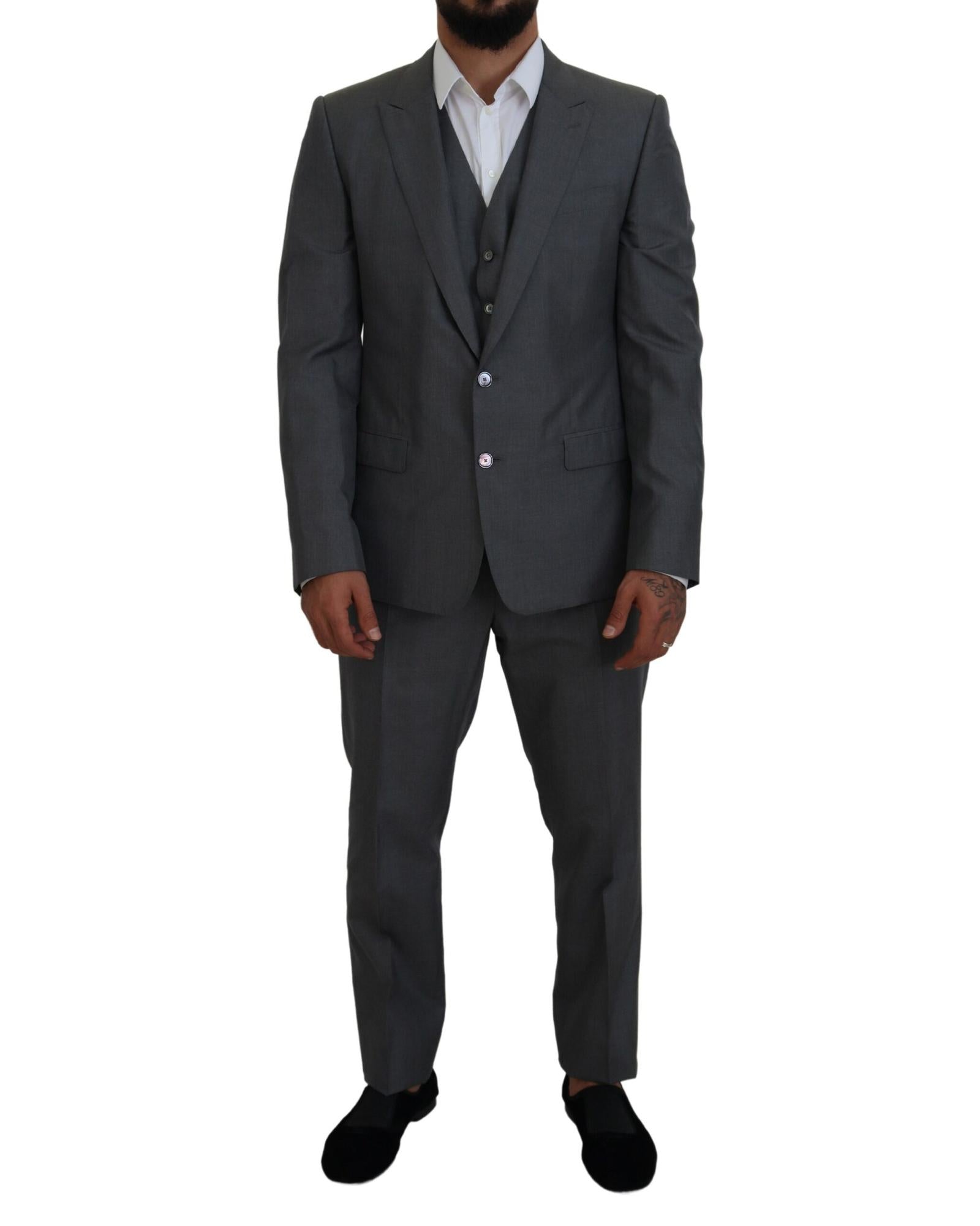 Dolce & Gabbana  Classic Fit Suit - Gray