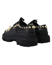 Dolce & Gabbana Embellished Leather Trekking Derby Shoes16