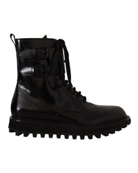 Dolce & Gabbana  Men's Black Lace-up Boots4