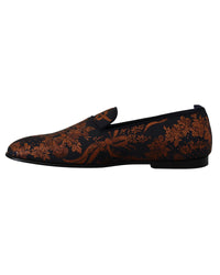 Dolce & Gabbana Gorgeous  Rust Floral Loafers18