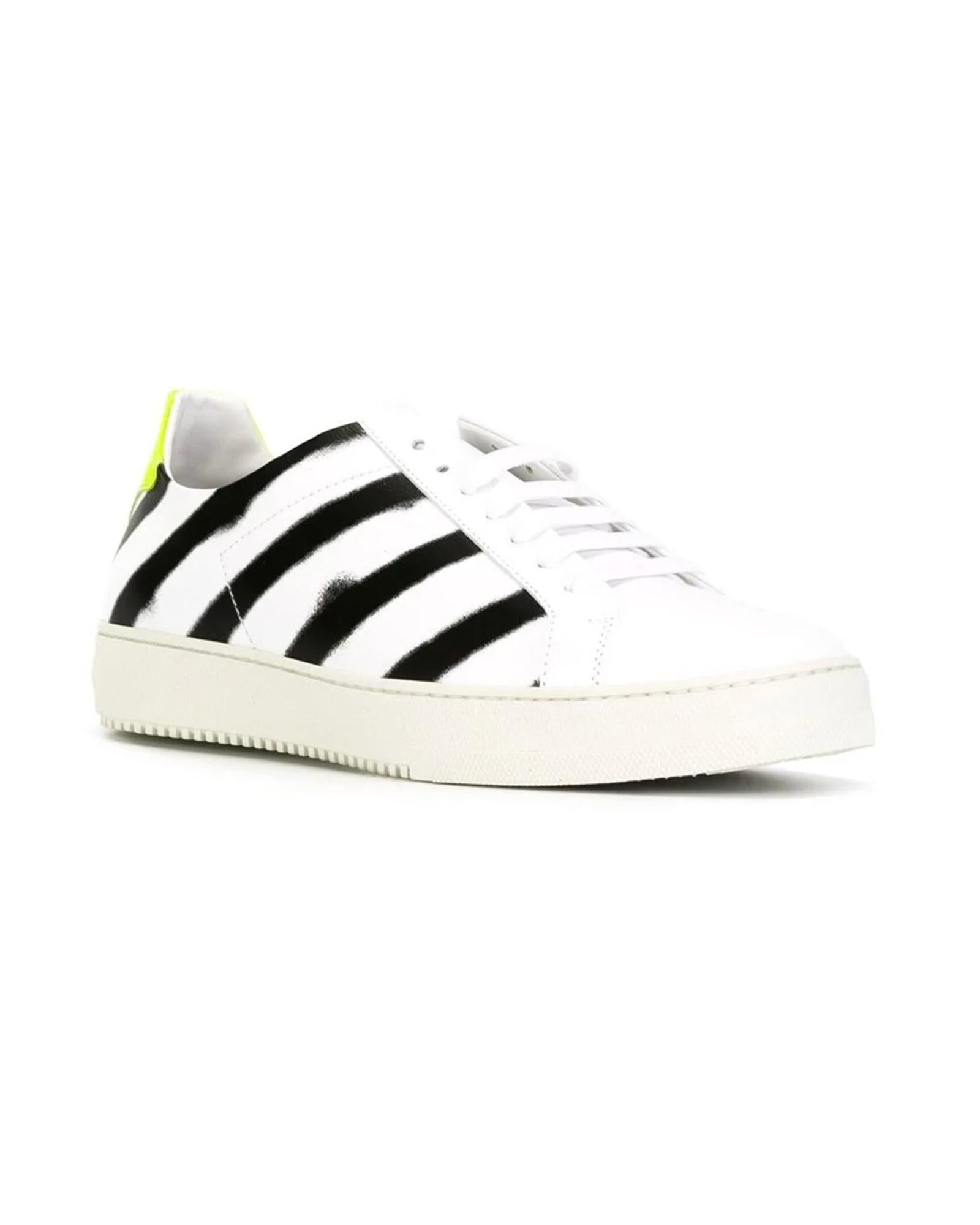 Off-White OffWhite Low Vulcanized Sneakers - White/Black