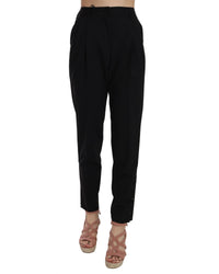 Dolce & Gabbana Button Pleated Tapered Trouser Pants5