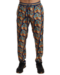 Dolce & Gabbana Patterned Silk Joggers1